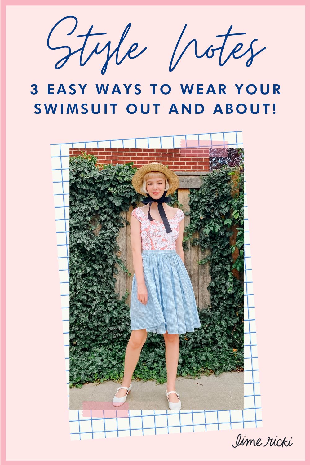 Style Notes: How To Wear Your Swimsuit Out & About