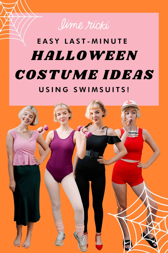 Halloween Costumes with Modest Swimsuits for Barbie-ween