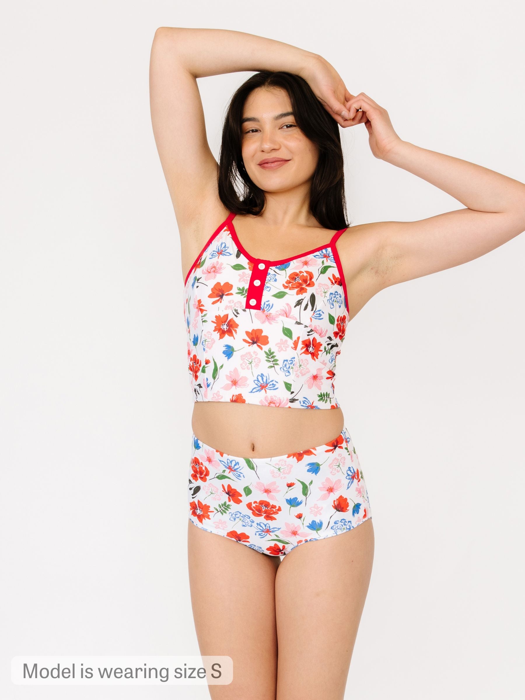 Americana / Betsy Reversible Ultra High-Waist Bottom