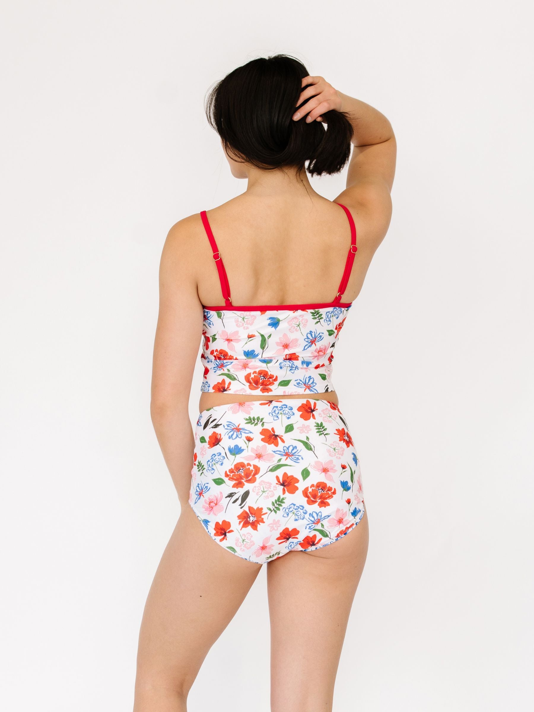 Americana / Betsy Reversible Ultra High-Waist Bottom