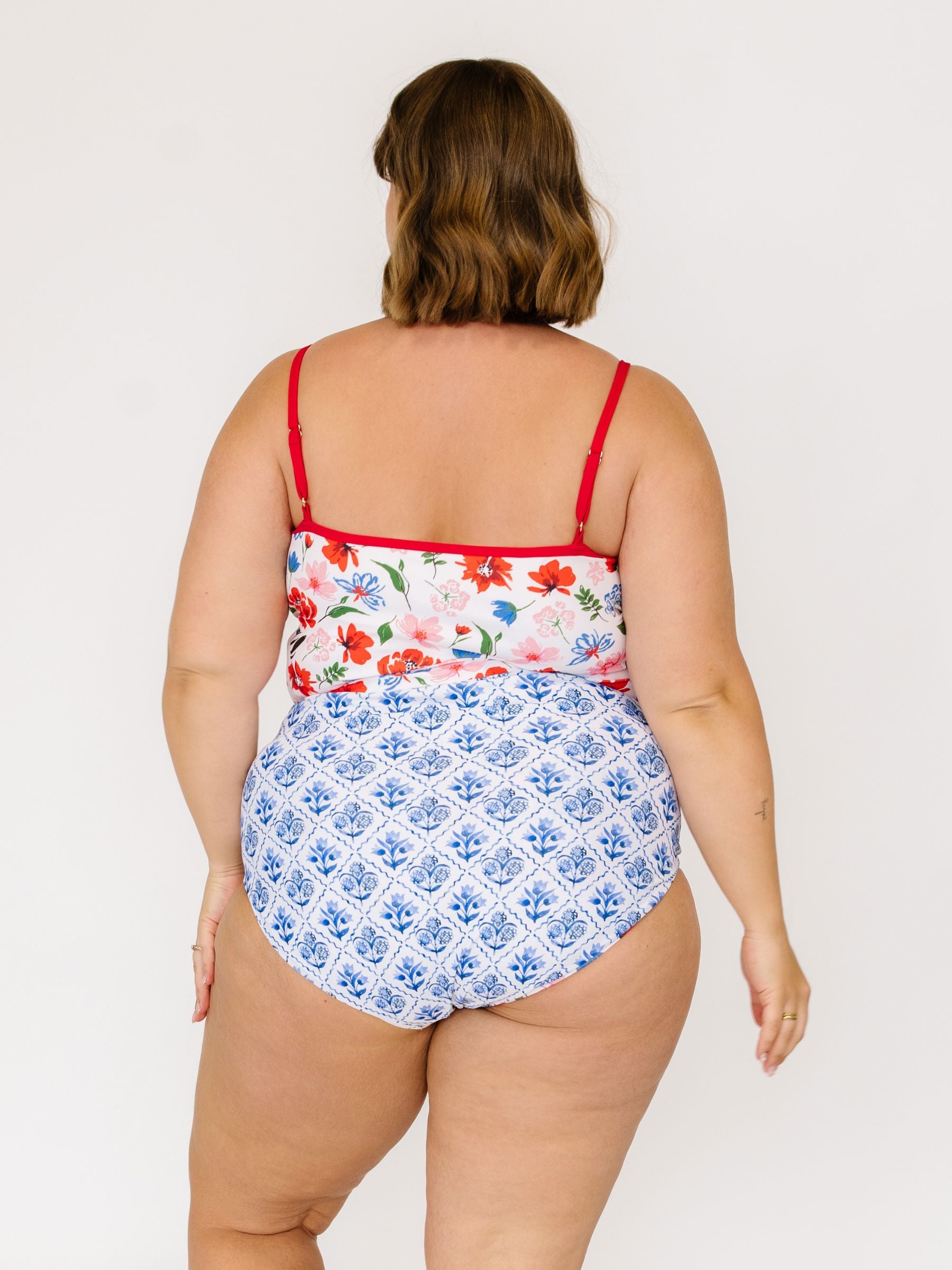 Americana / Betsy Reversible Ultra High-Waist Bottom