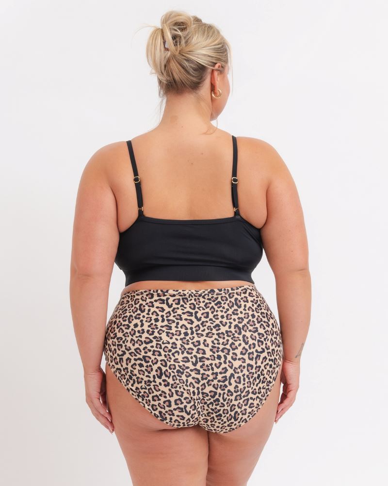 Cheetah High-Waist Bottom