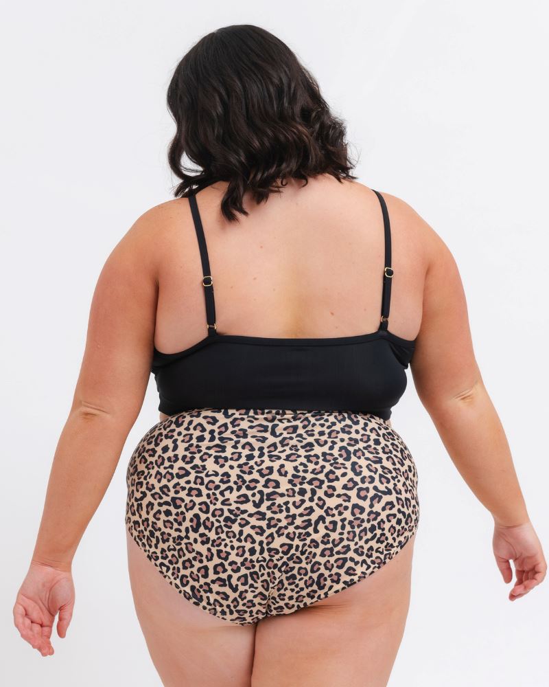 Cheetah High-Waist Bottom