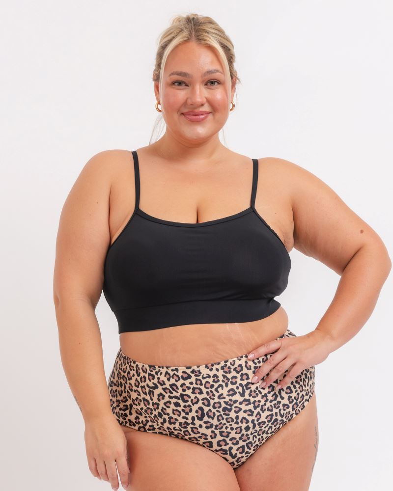 Cheetah High-Waist Bottom