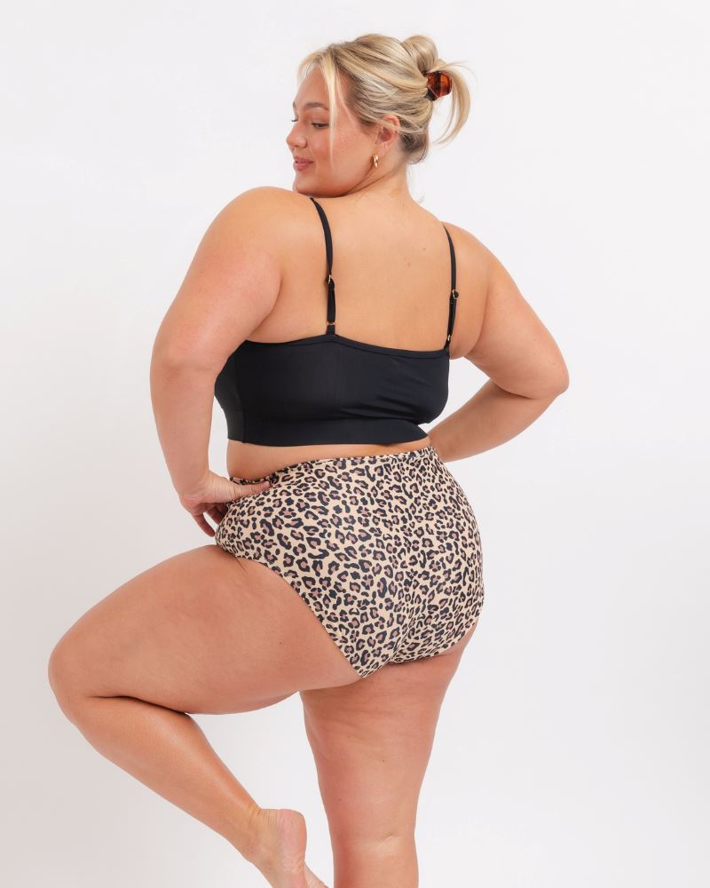 Cheetah High-Waist Bottom