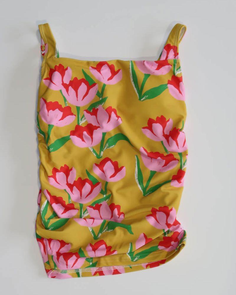 Claus Square Neck Tankini Top