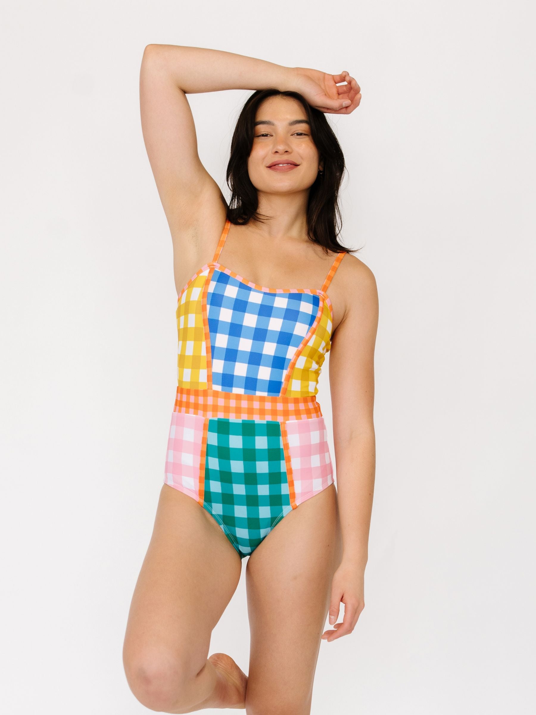 Gingham Classic One-Piece