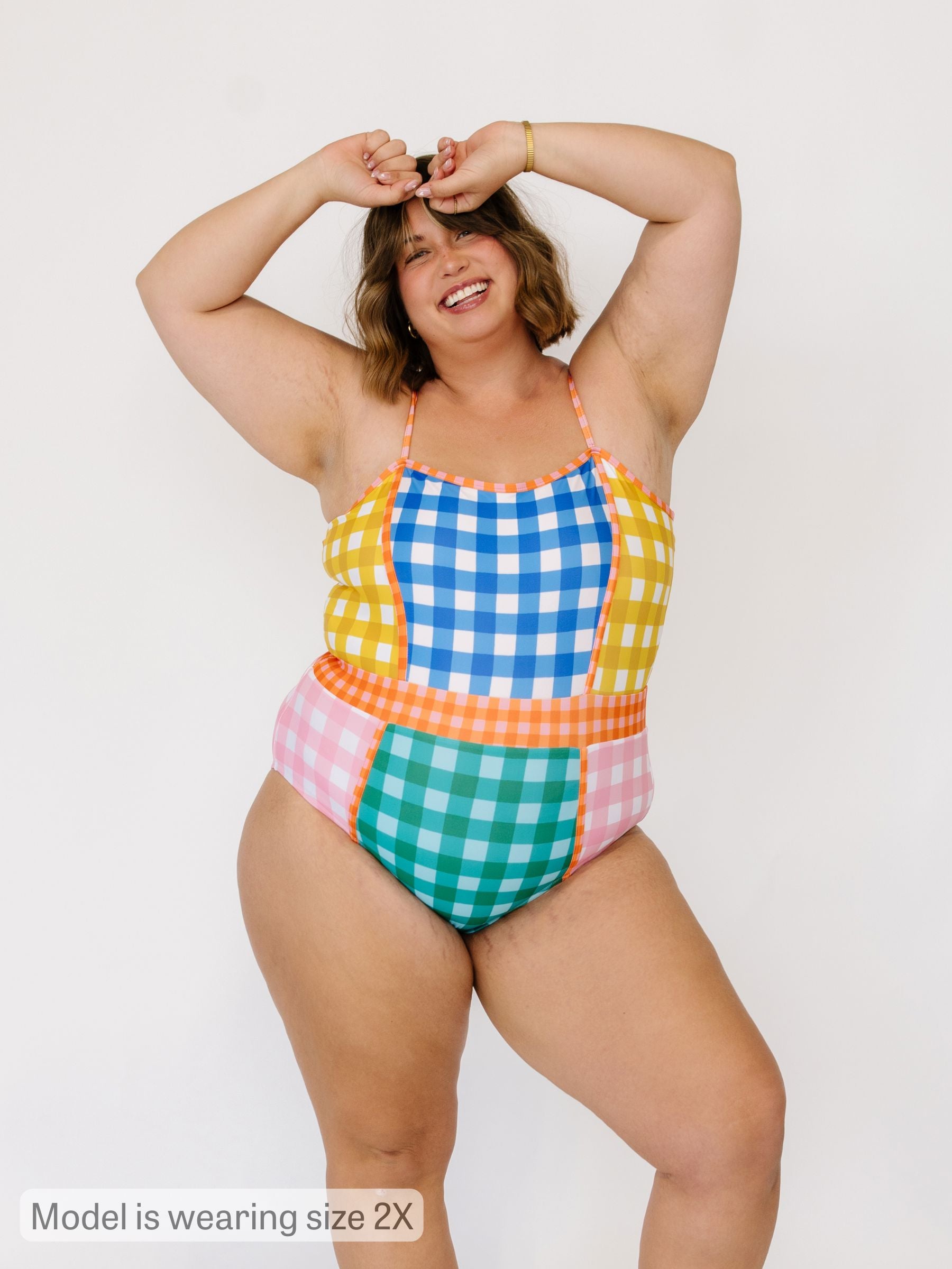 Gingham Classic One-Piece