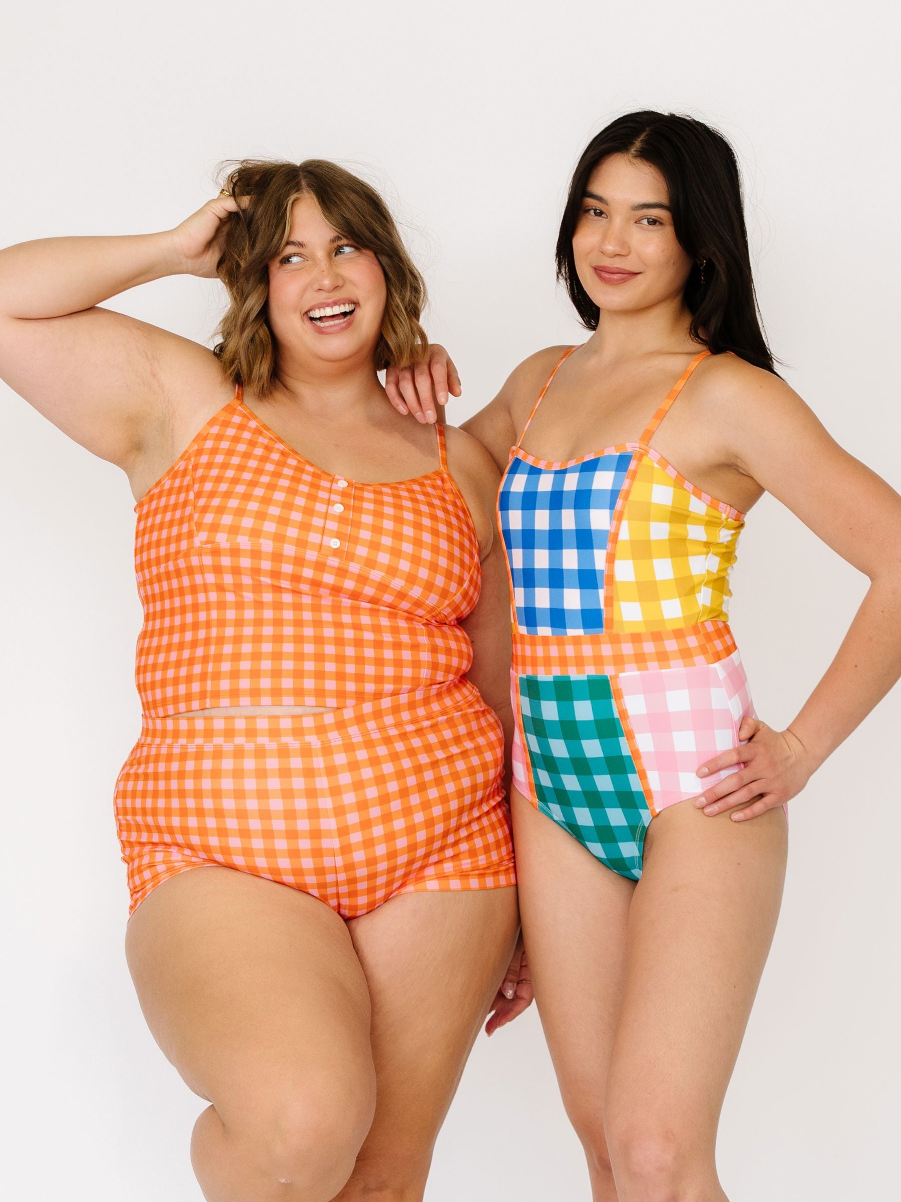 Gingham Classic One-Piece