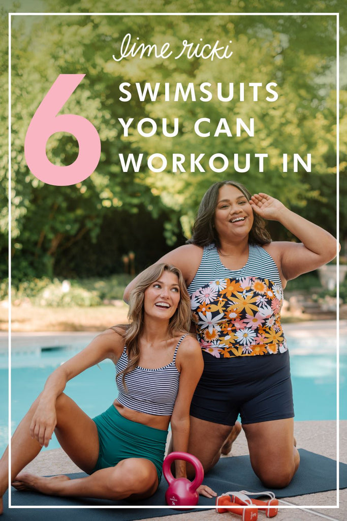 6 Swimsuits You Can Workout In