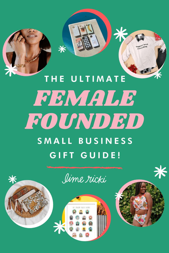 The Ultimate Female-Founded Small Business Gift Guide