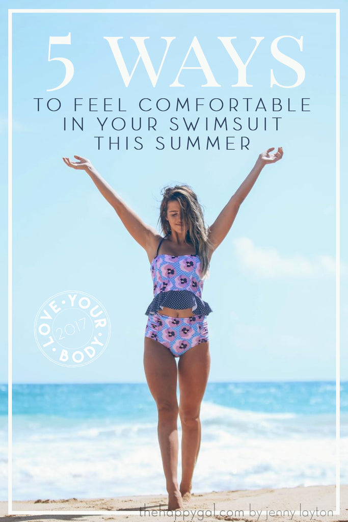 5 Ways to Feel Comfortable in Your Swimsuit: Guest Post