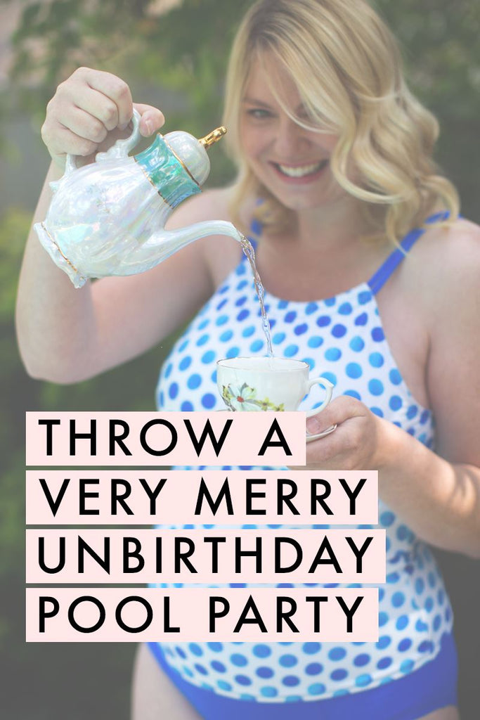 Throw a Very Merry Unbirthday Pool Party