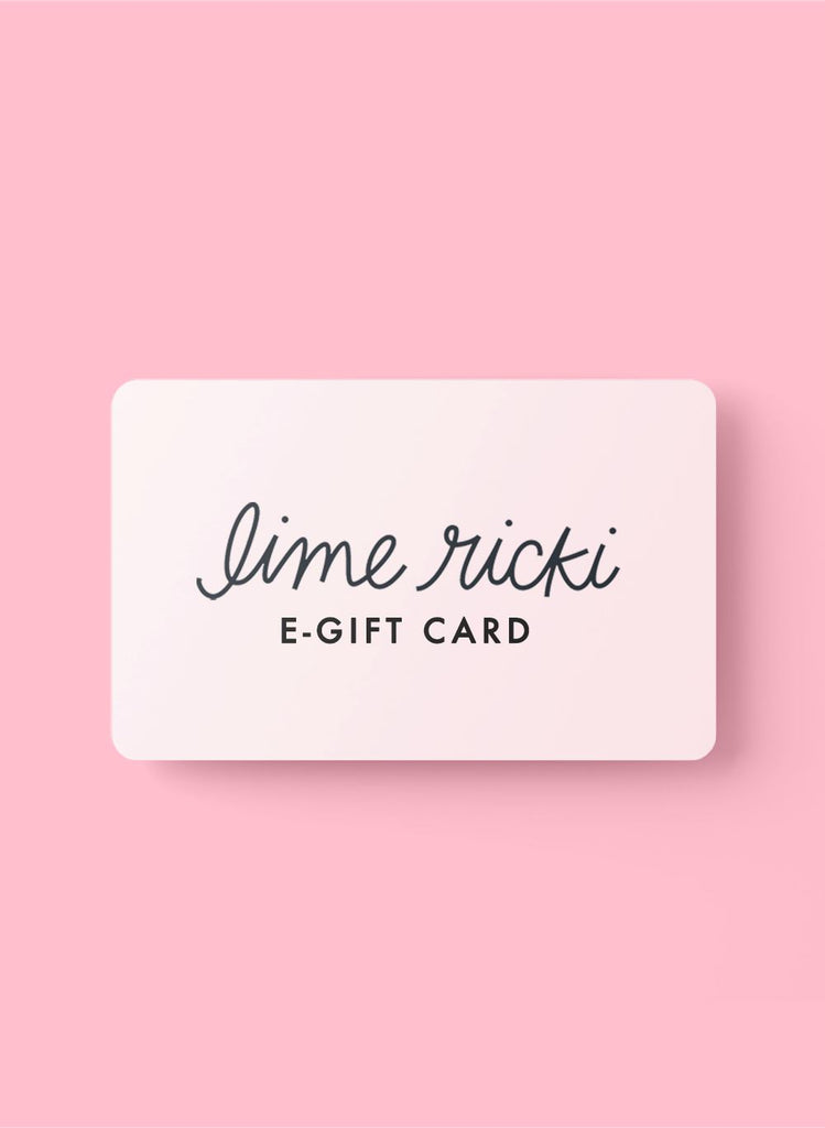 Photo of our e-gift card